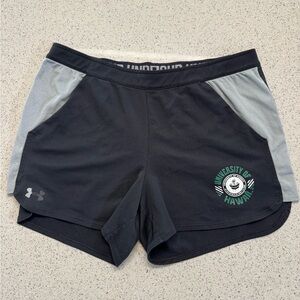 UnderAmour Women's University of Hawaii Athletic Shorts